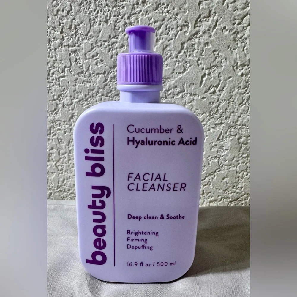 Beauty Bliss ~ Cucumber & Hyaluronic Acid Deep Facial Cleanser 16.9 fl oz